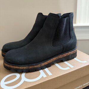 Earth Womens Aydin Leather Round Toe Booties - size 8.5M